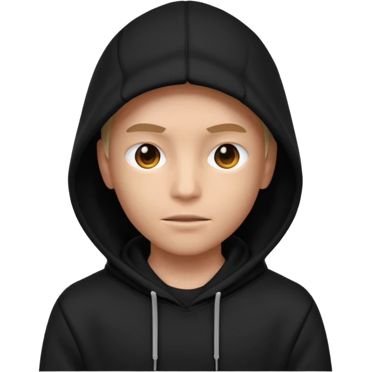 a 3d hacker emoji