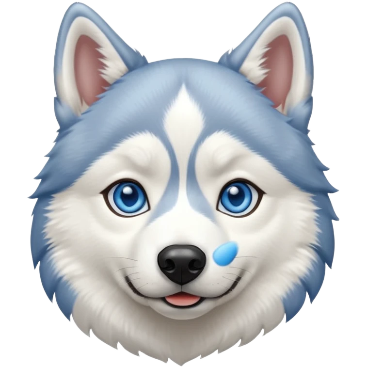Siberian husky emoji