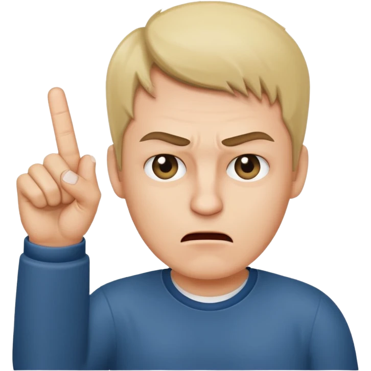 Mad emoji with middle finger  emoji