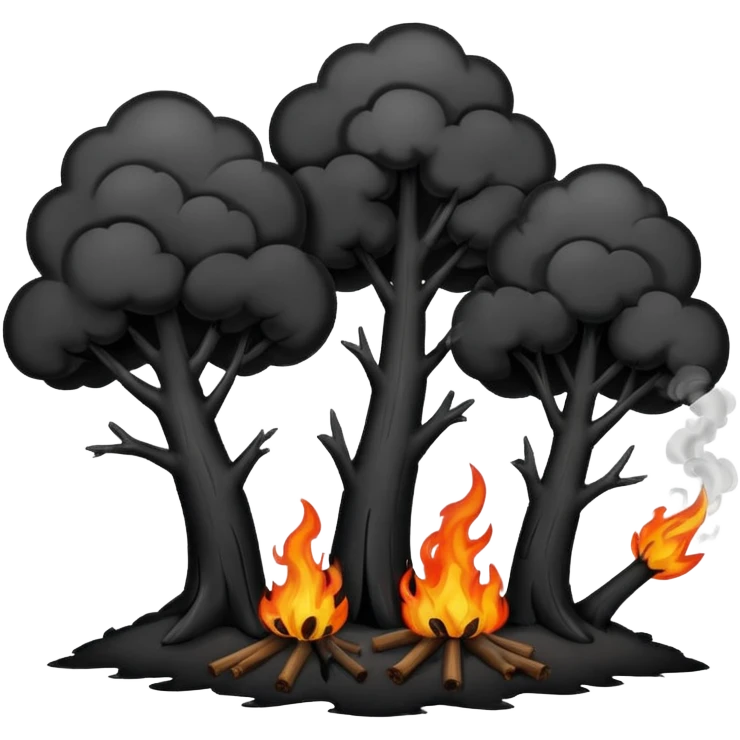 Burnt Trees emoji
