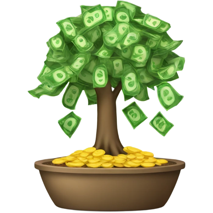 Money tree emoji