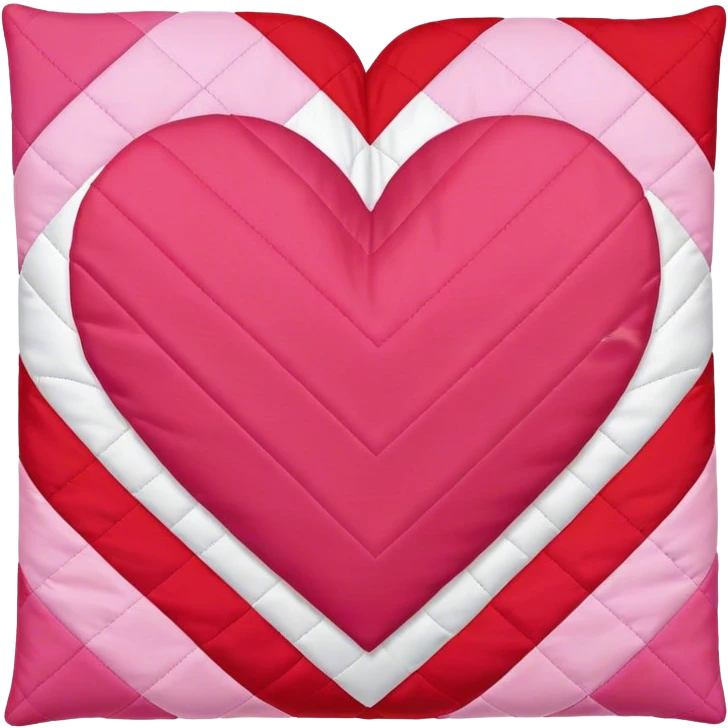Quilt heart emoji