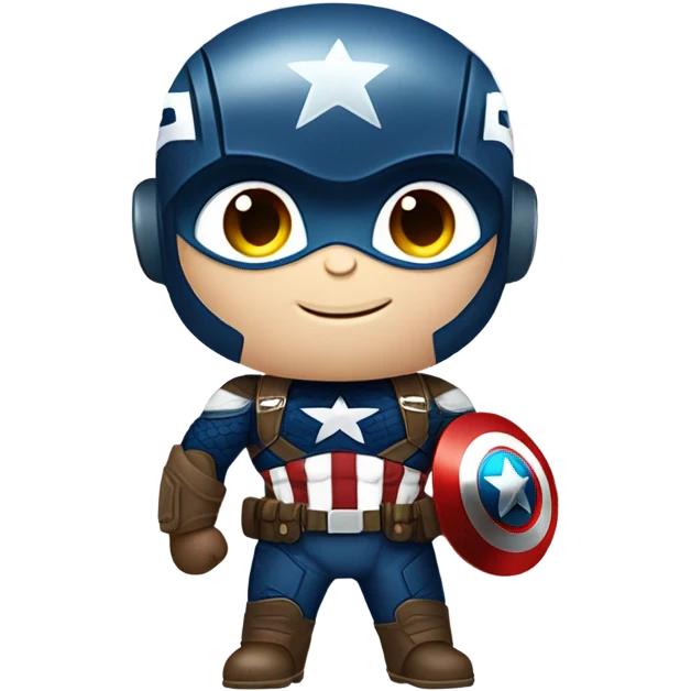 Autistic Captain America ￼ emoji
