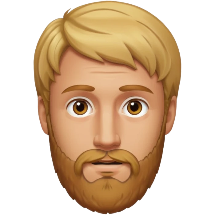 Logan Paul with beard emoji