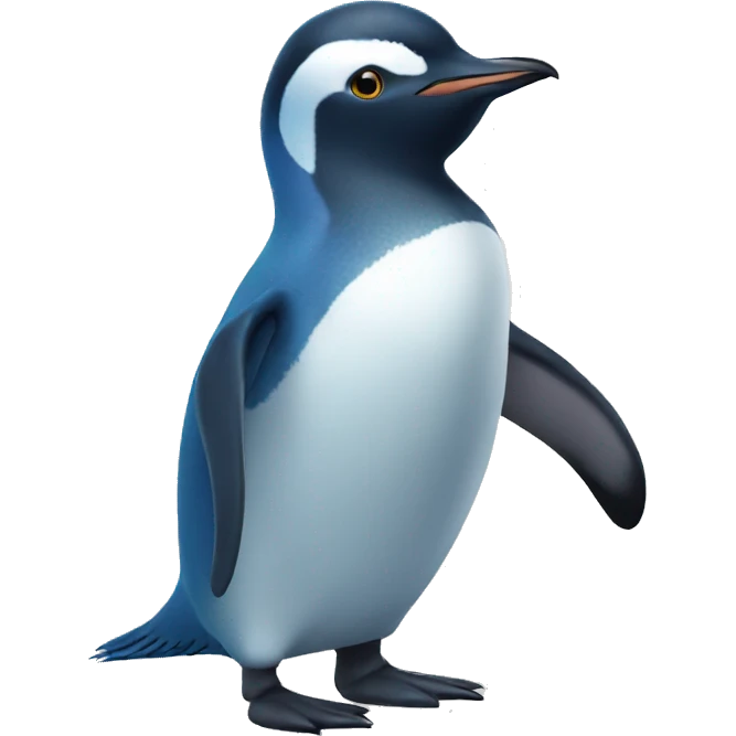 blue penguin  emoji