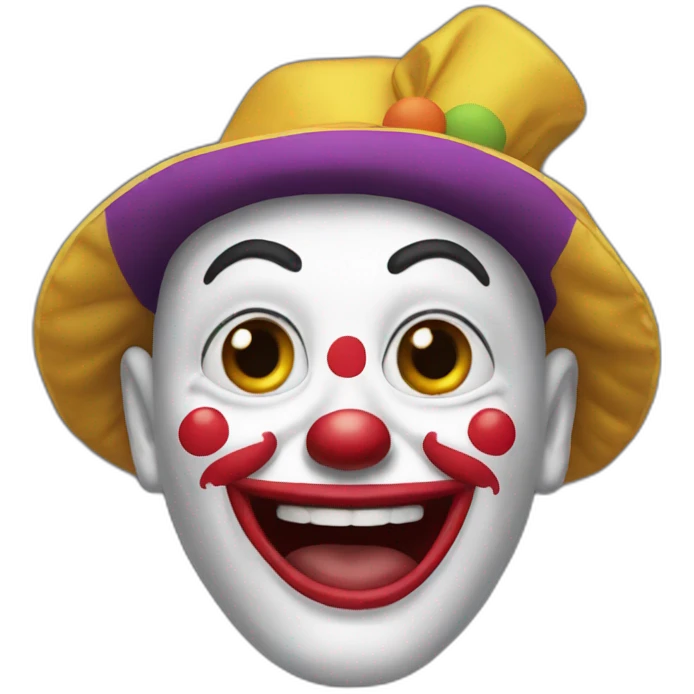Vietnam clown emoji