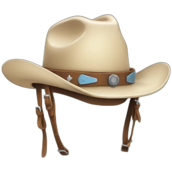 cowboy helmet emoji