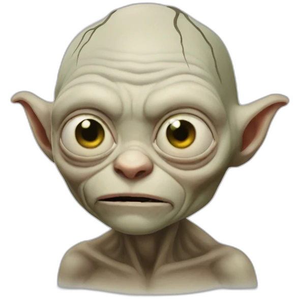 Gollum emoji
