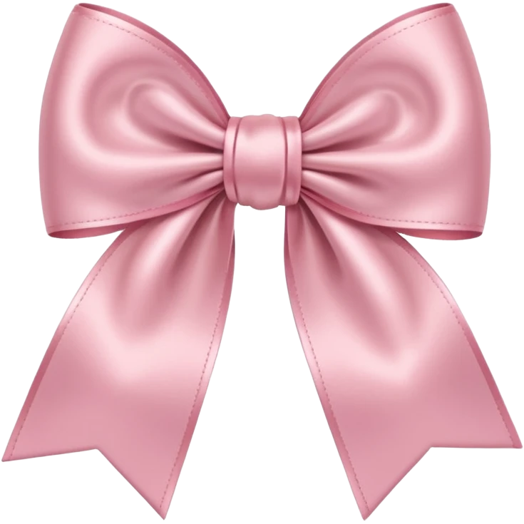 light pink bow  emoji