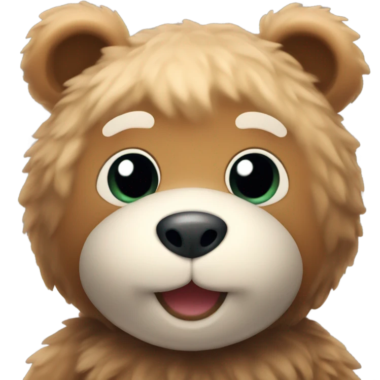 Teddy bear toy emoji