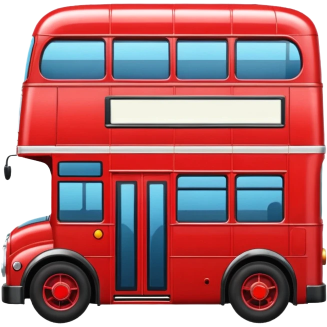 London red buss emoji