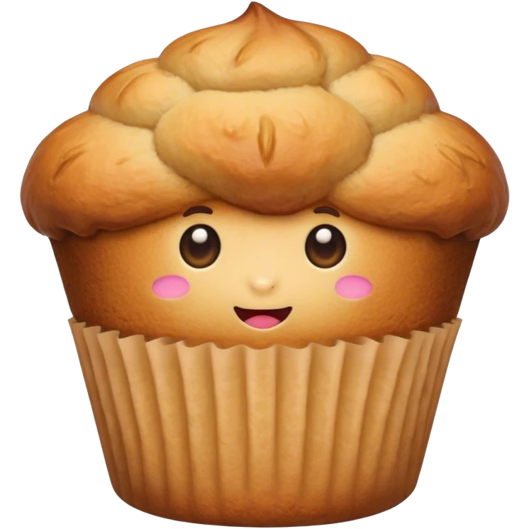 Muffin wearing a underwear  emoji