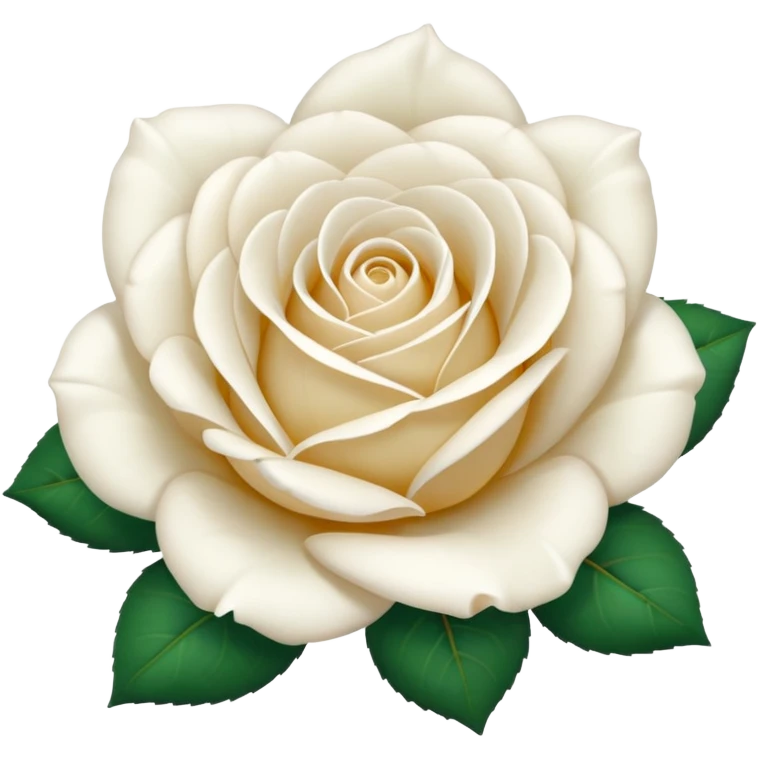 White rose emoji