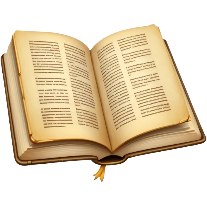 opened book emoji