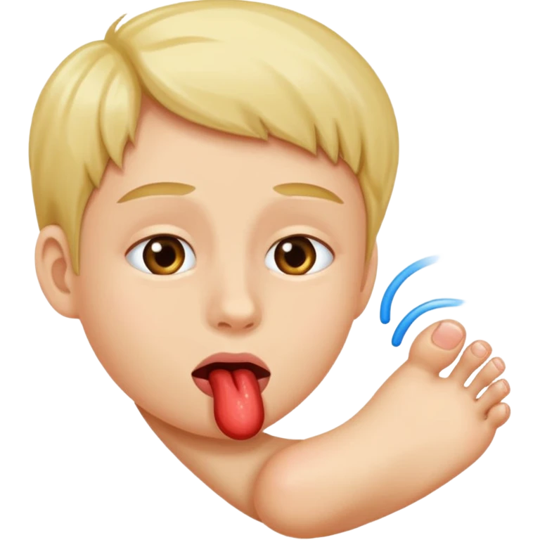 Toe suck emoji