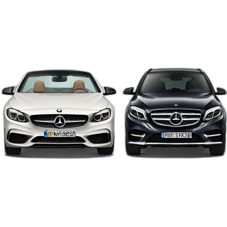 BMW+Mercedes Benz emoji