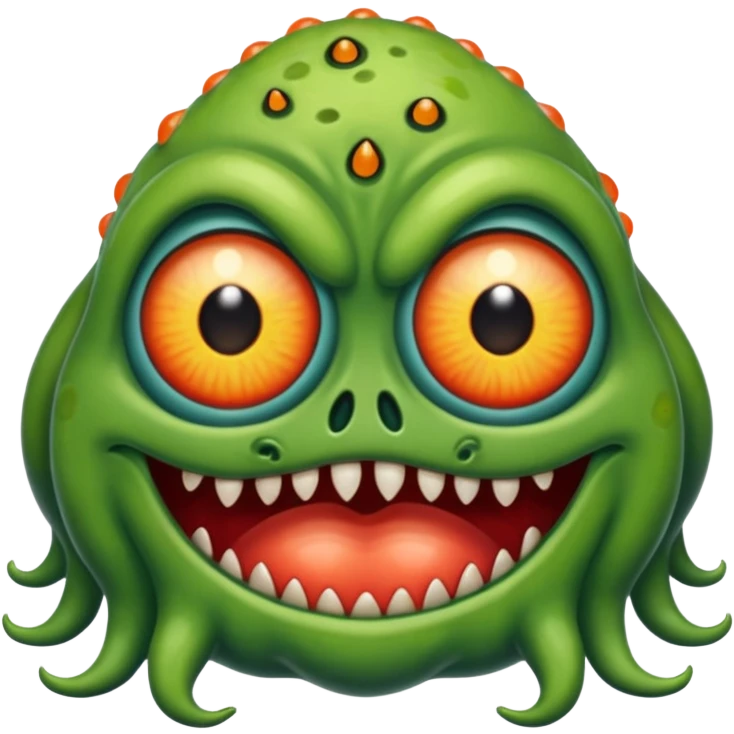 evil disgusting thing emoji