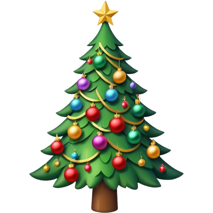 A cute and festive Christmas emoji that is appropriate for a work related groupchat emoji