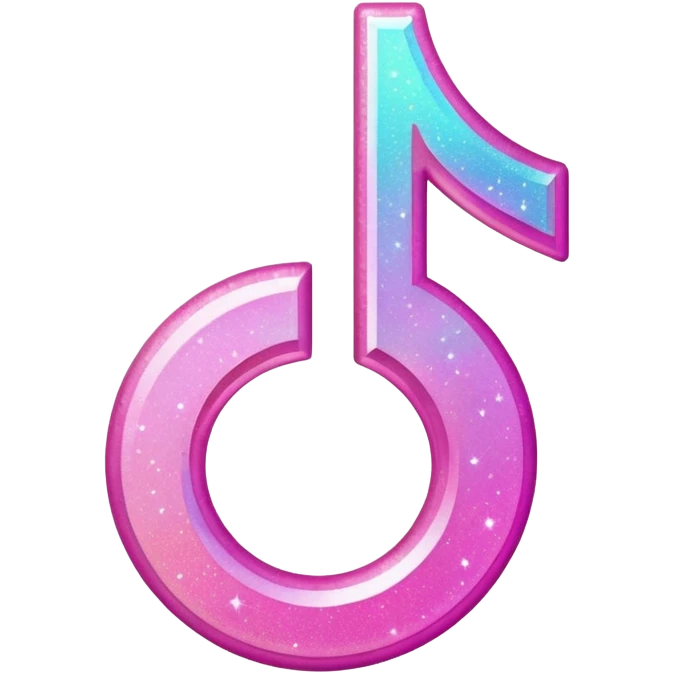 glitter pink symbol TikTok emoji