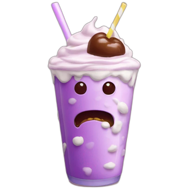 grimace milkshake emoji