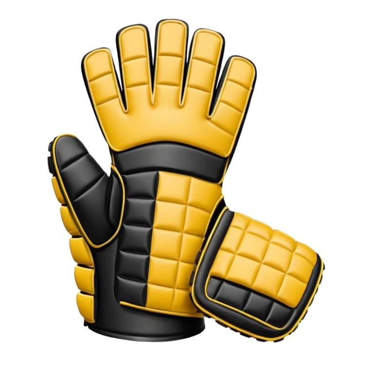 Guante de portero emoji