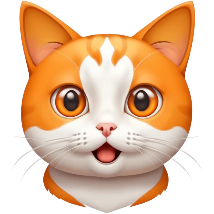 surprised shocked cat meme emoji