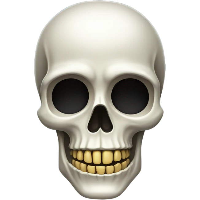 Shiny skeleton  emoji