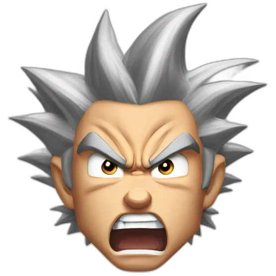 Angry goku emoji