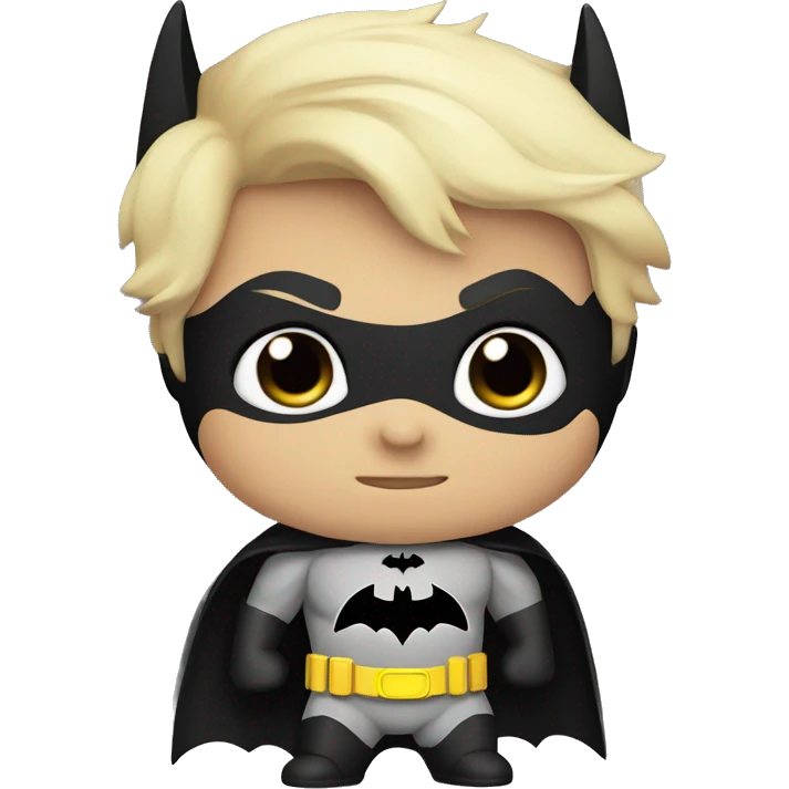 chibi batman emoji