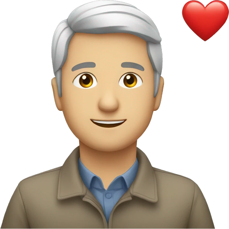 péniche de blé avec un coeur emoji