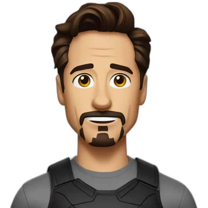 Tony Stark emoji