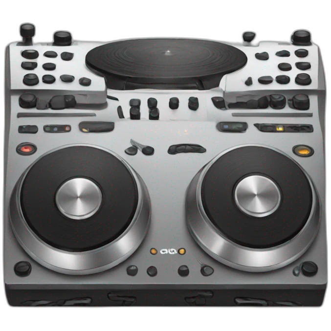 DJ controller  emoji