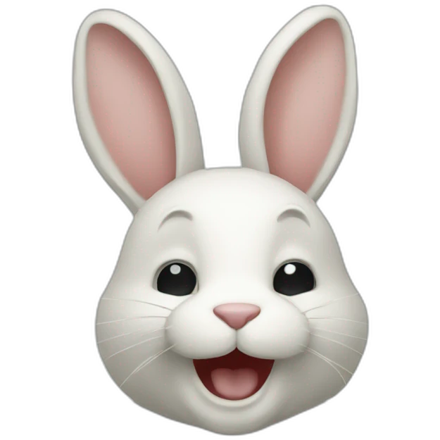 Lapin crétin emoji