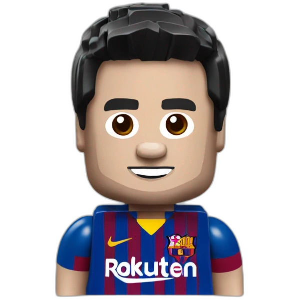 Lego messi emoji