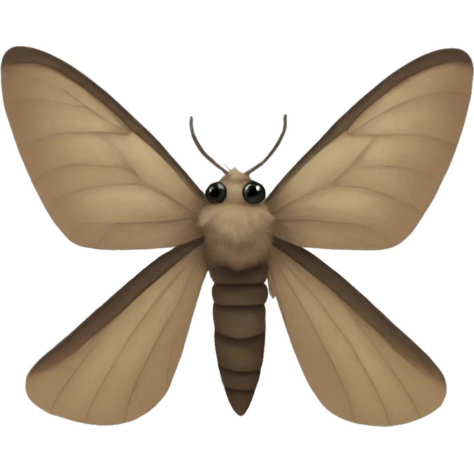 Moth emoji