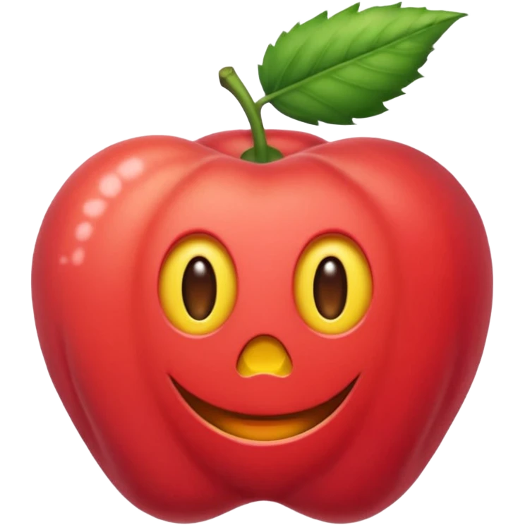 Смайлик розочки emoji