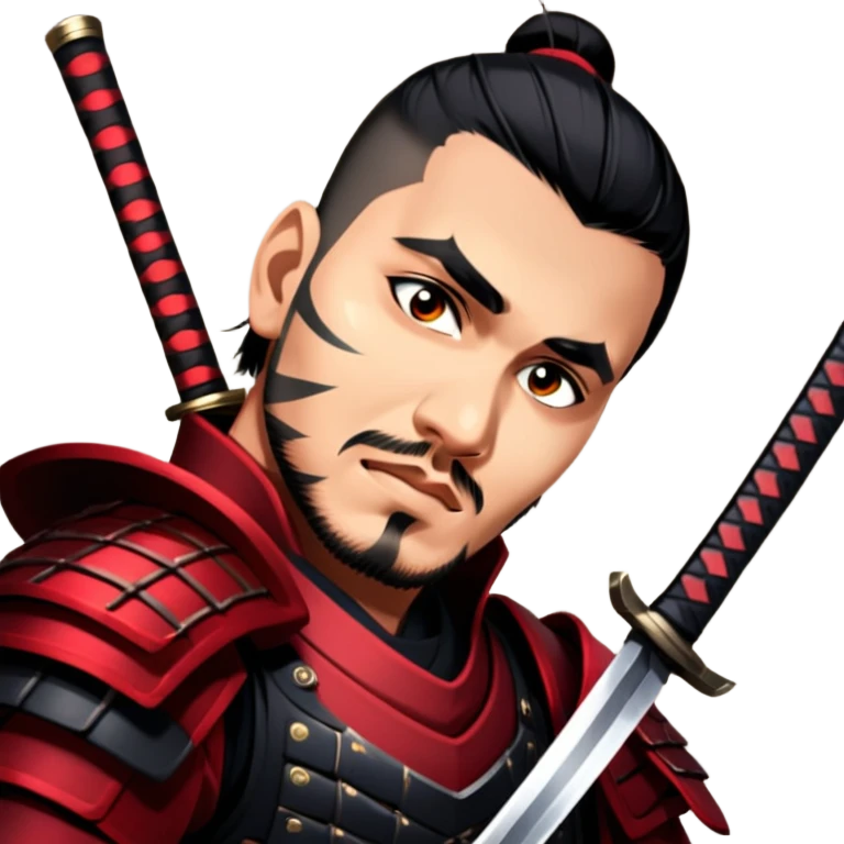 Fierce Samurai emoji