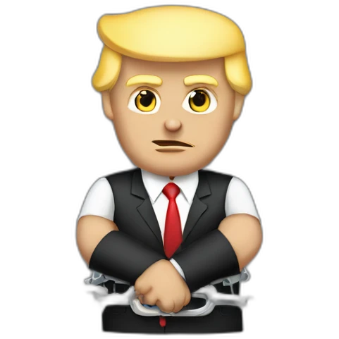trump-in-handcuffs emoji