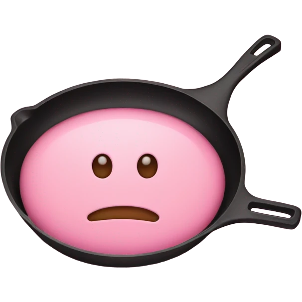 Pink skillet  emoji