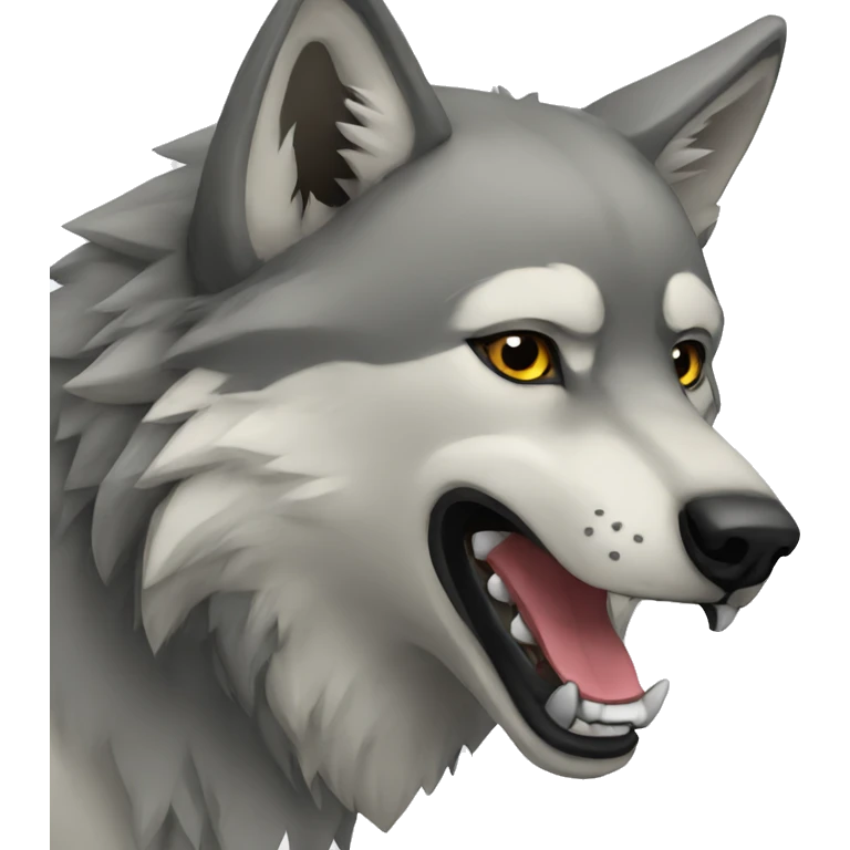 Wolf emoji