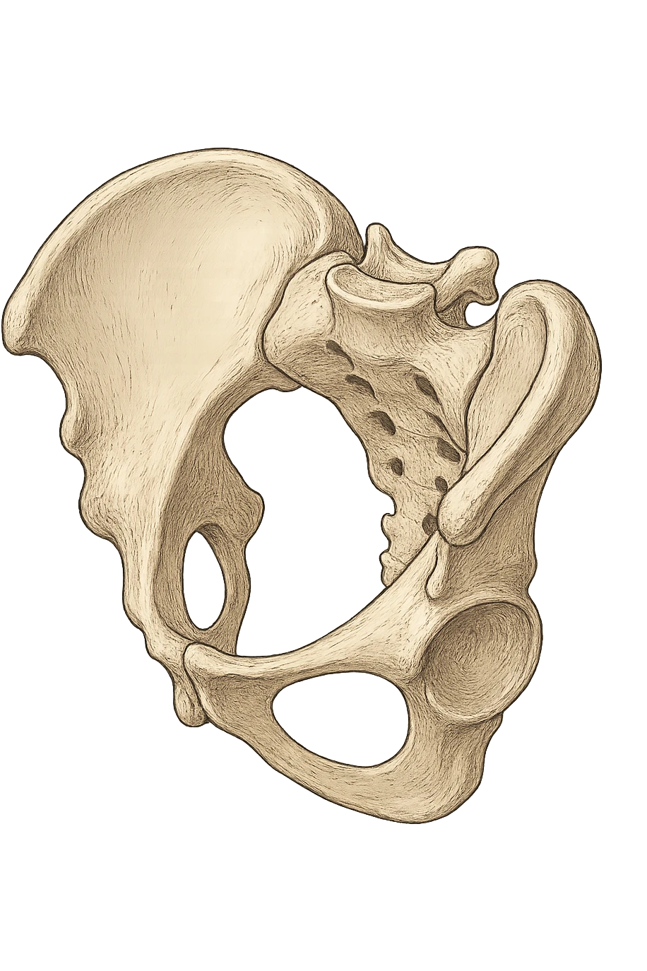 Bacino anatomico ruotato in senso orario emoji