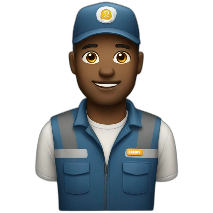 truck driver emoji