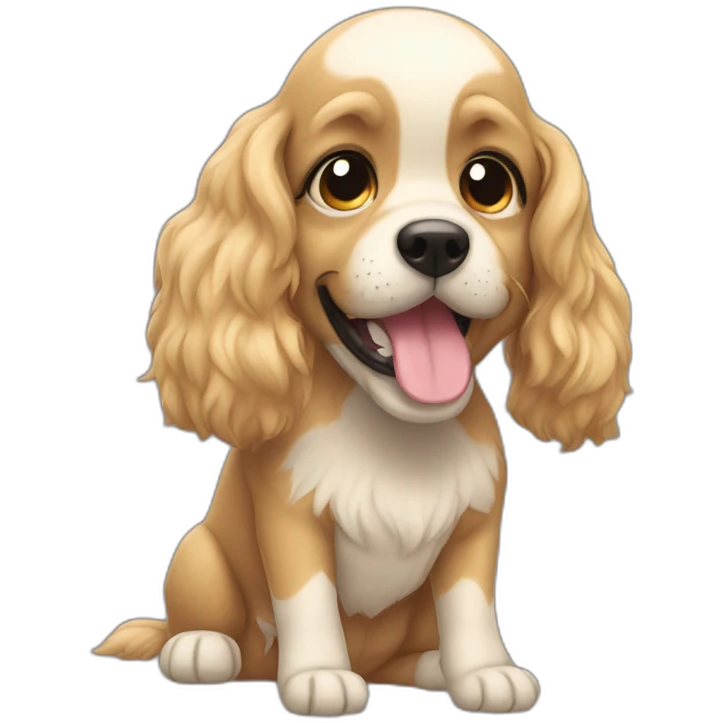 Chien emoji