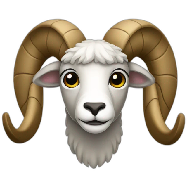 ram mascot emoji