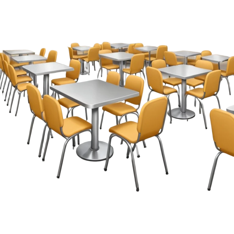 un comedor  de cafeteria emoji