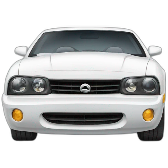 white car emoji