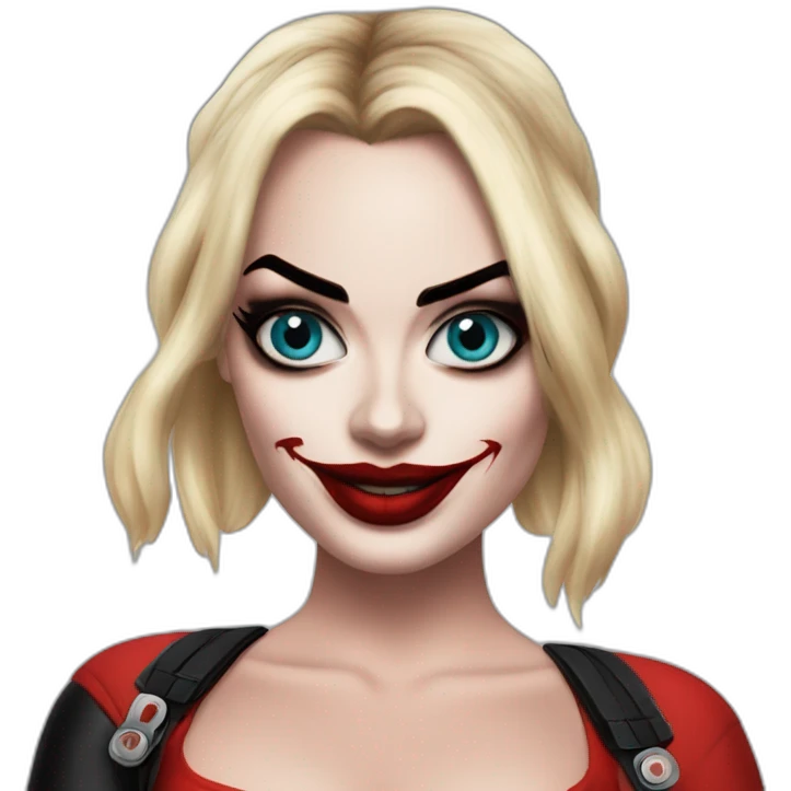 Harley quinn Margot Robbie emoji