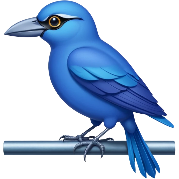 shpioniro golubiro, blue spy bird emoji