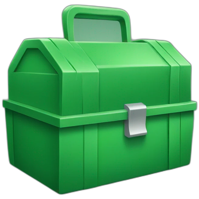 green toolbox emoji