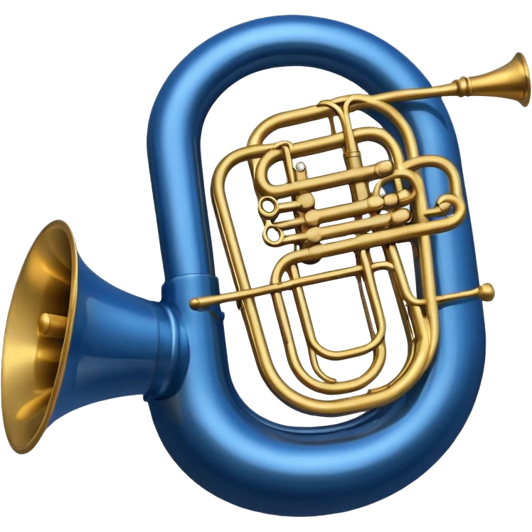 tuba redonda azul escura como a de how i meet your mother  emoji